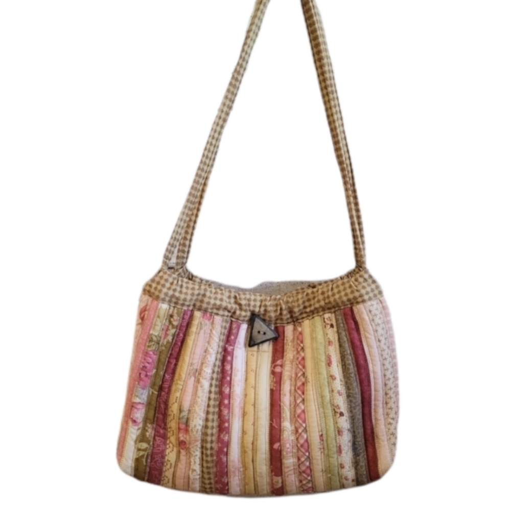 Vintage -‎ Handmade Trapunto Quilted Bag